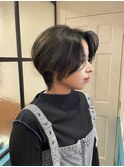 ♪ミニウルフレイヤーカット顔周り前髪韓国ショートボブ/池袋