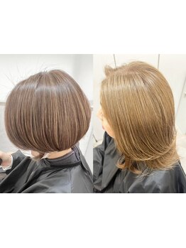 【大宮駅西口】明るい白髪染め/透明感のあるカラー/白髪を活かしたあなただけのカラーをご提案♪[大宮駅]