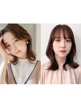 第一印象UP★顔回りは特に拘ってデザイン！トレンドのレイヤーカットや小顔見せカットも◎［南流山］