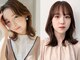 エッジ ヘア メイク(edge hair +make)の写真/第一印象UP★顔回りは特に拘ってデザイン！トレンドのレイヤーカットや小顔見せカットも◎［南流山］