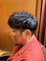 ヘアモード キクチ 銀座店&nbsp;銀座　理容室　ニュアンスパーマ　ナチュラルパーマ