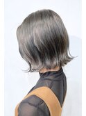 切りっぱなしボブ/くびれヘア/ぱつっとボブ/ロブ/外ハネボブ