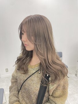 スウィープ 札幌大通(sweep) 透け感ミルクティーベージュで柔らかヘア◎札幌大通