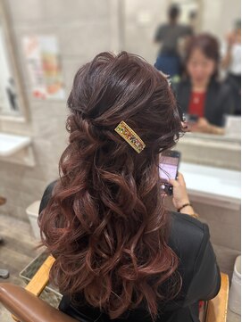 ファレ(Phalae) ハーフアップ