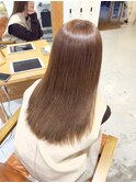 ココアベージュ/小顔/オリーブグレー/縮毛矯正/髪質改善/宇都宮