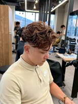 リッチブランドアンドコー(Rich Brand&Co)&nbsp;サーフカール メンズパーマ スペインカール メンズカラー