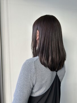 透明感アッシュ