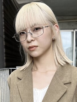 スリバー(sliver) ブリーチハイライト髪質改善ダブルカラーレイヤーカット