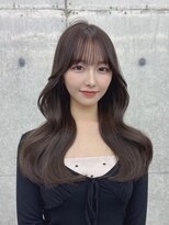 フォンズ(FONS)&nbsp;透明感グレージュカラー/くびれヘア/顔周りカット/表参道/学割