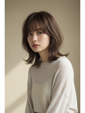 ライリー(riley) riley透け感ナチュラルレイヤー