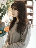 『ロングスパイラルパーマ】ロングパーマ/スパイラルパーマ