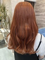 ヘアー ブランコ(hair Blanco)&nbsp;ダブルカラーオレンジベージュ