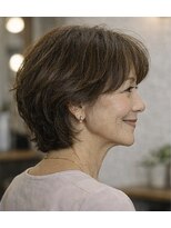 フィールエー 城南店(feel.a)&nbsp;上質大人世代のボリュームUpカット&コスメパーマ