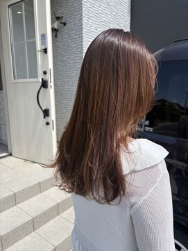 ココヘアー(coco hair) 透明感ブラウン×ナチュラル艶ロング