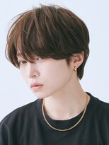 エルマーク 本山(L-MARK) マッシュヘア/黒髪/メンズカット/men's/フェザーパーマ