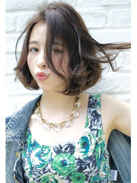 マイティ バイ エイチ(mighty by H) 【mighty hair】 外国人風＊透明感でBOB ＊[052-262-4162]