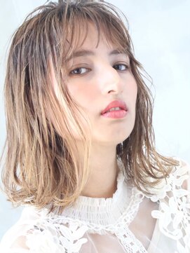 オースティン 門前仲町(AUSTIN) AUSTIN☆外ハネボブアッシュブラウンネオウルフツイストパーマ