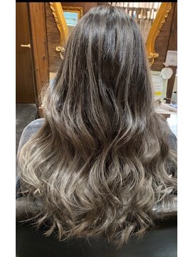 ヌーベルヴァーグ(Nouvelle Vague) 【グラデーションカラー】シルバーブルージュ☆