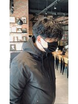 オーガニック アトリエ 大宮(organic+atelier) 20代30代男性人気！2way無造作波巻きツイストスパイラルパーマ　