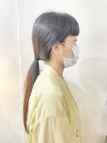 カゼ ダイカンヤマ Kaze DAIKANYAMA&nbsp;20代30代40代ナチュラル暗めグレージュのロング