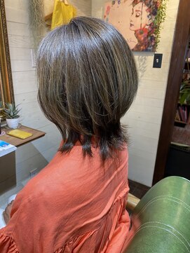 アンズガーデン(Ann's Garden) クビレイヤー＆白髪ぼかし