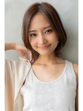 エースハバナ 渋谷(1 HAVANA) 小顔ヘア/ヌーディーカラー/大人ボブ/ふんわりミディアム