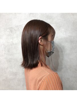 モイ(moy) オレンジみのある秋っぽブラウンカラー