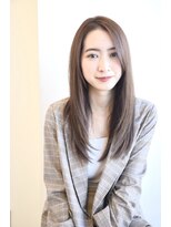 ハッシュタグ(HashTAG)&nbsp;ナチュラルロングスタイル/酸性ストレート/ベージュ