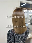 R.HAS髪質改善treatment×color