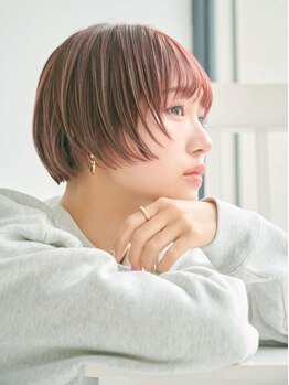 リトル ルル 梅田(little lulu)の写真/【カット+イルミナカラー+ハホニコTR¥10300】HOT PEPPER Beauty Hair Collection 2023 スタイル350選出！