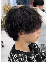 エース 栄矢場町店(Ace) 波巻きスパイラルツイストスパイラルマッシュメンズヘア