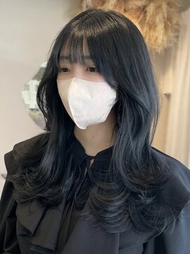 ユニ 表参道(uni) 似合わせ韓国ヘア/くびれヘア/レイヤーカット