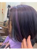 魅惑前下がりショートボブ