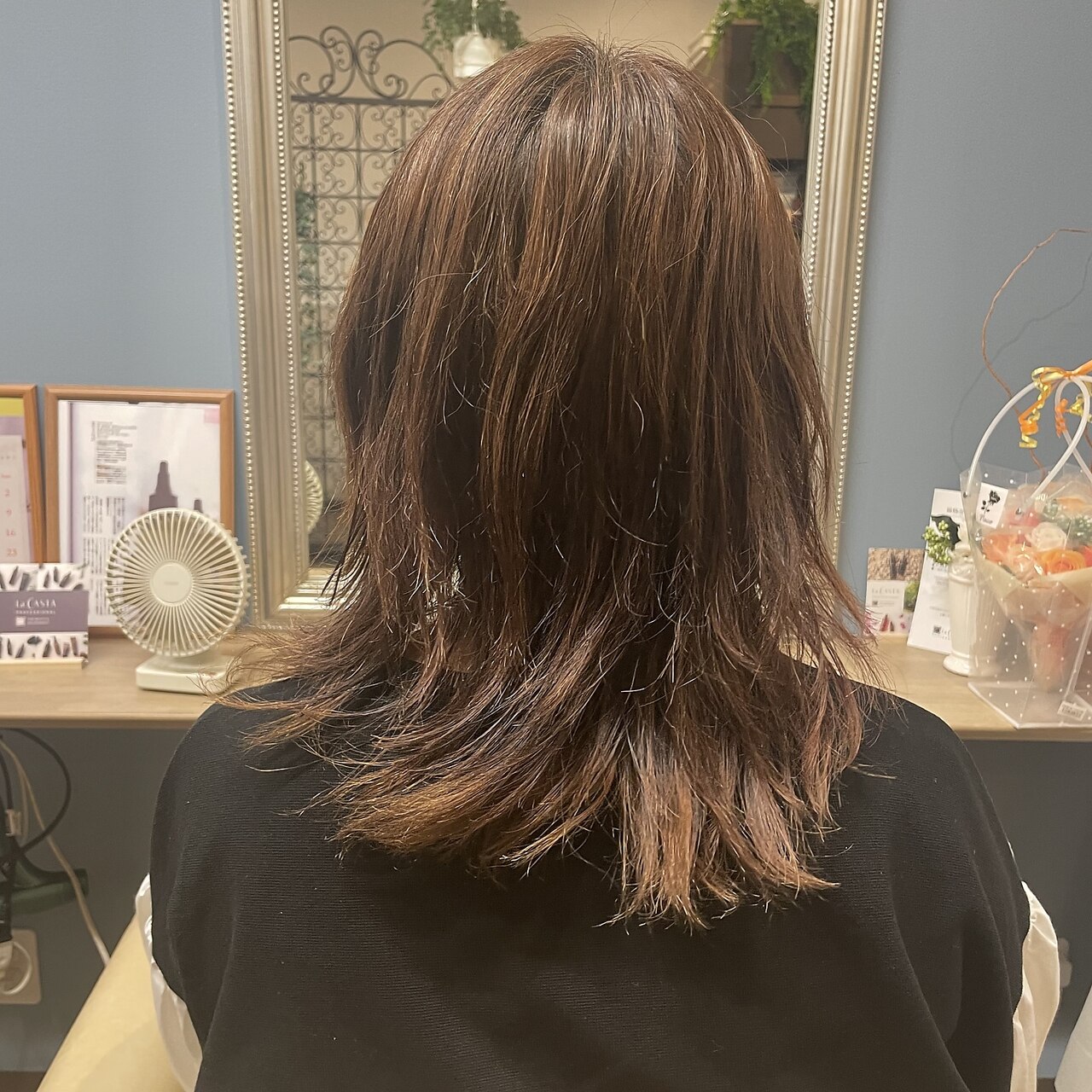 梅雨の季節に向けて◎艶サラストレート☆ヘアビューロン☆ きれいな髪だなぁと惚れ惚れしちゃうストレートロング✨Uライン