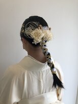 アンジュール&nbsp;卒業式ヘアアレンジ