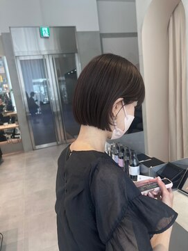 ガリカ 横浜(Gallica) 【後藤嵩広】大人の雰囲気耳かけショートボブ
