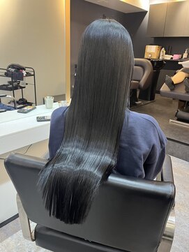 ブレンド 渋谷(BLend) グレージュマチルダボブインナーグレージュ 前髪