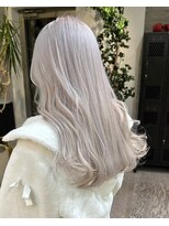 ヲタク(wotaku.)&nbsp;ホワイトカラーホワイトホワイトブロンドホワイトブリーチロング