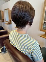 トップヘアスパアンドリゾート 鳴海(TOP HAIR spa&resort)&nbsp;くびれショート/ベージュカラー