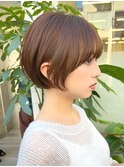 最新トレンド　丸みショート　say.重政　ショートボブ　ボブ