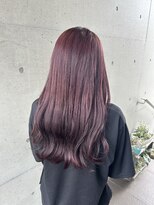 アチーブ ヘア デザイン(achieve hair design)&nbsp;ピンクラベンダーゆるふわニュアンスカラー艶カラー透明感
