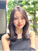 大人ミディアム『上品な顔まわり×くびれヘア』