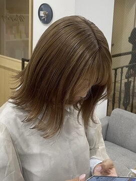 メアリー バイ メリー(marry by merry) 【立町メアリーバイメリー】☆外ハネボブ×ナチュラルベージュ☆