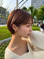 ジーナ 京都河原町(Zina)&nbsp;髪質改善＊うすめバング小顔ショート＊美髪【Zina京都河原町】