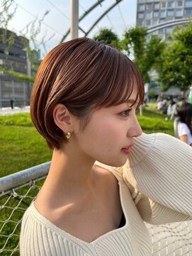 ジーナ 京都河原町(Zina) 髪質改善＊うすめバング小顔ショート＊美髪【Zina京都河原町】