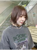 ミルクティーベージュ/ボブ