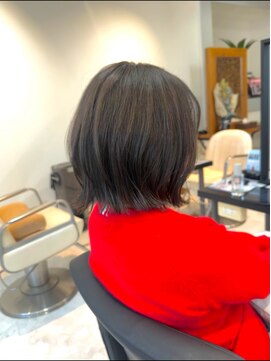 オルメント 天満 南森町(ORL'MENT) 20代30代40代改善くびれボブアッシュベージュ透明感