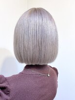 リリー シブヤ(Lilly shibuya)&nbsp;【Lilly渋谷】#ホワイトグレージュ#ワンレングス#ショート