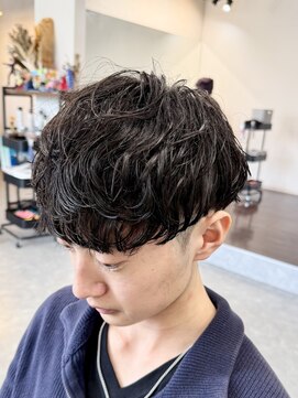 フゥ 宇都宮(FeU) シャドウパーマ/ニュアンスパーマ/マッシュ/宇都宮/メンズパーマ