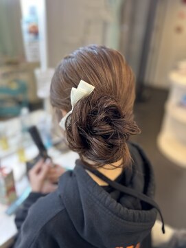 マーズ(Hair&Make Mars+) サイドおだんご